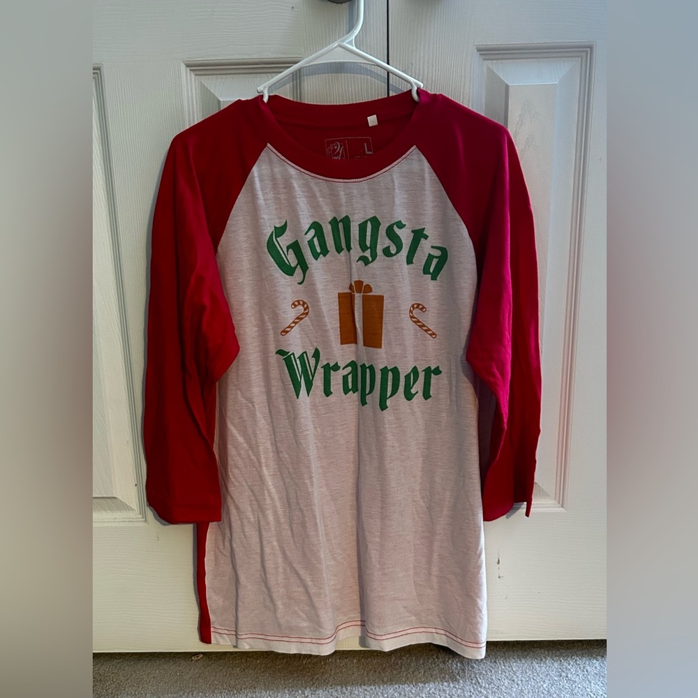 “Gangsta Wrapper” Christmas Shirt